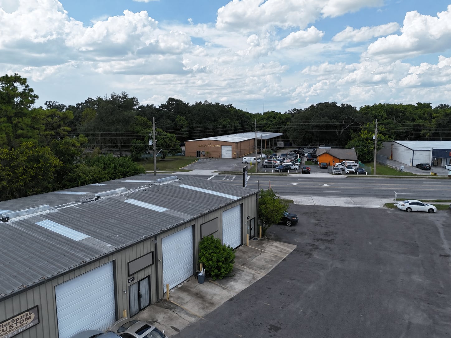 Aerial property view